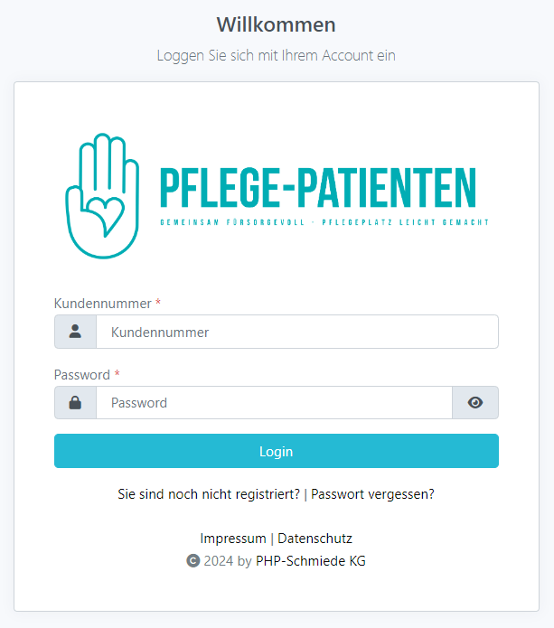Pflege Patienten